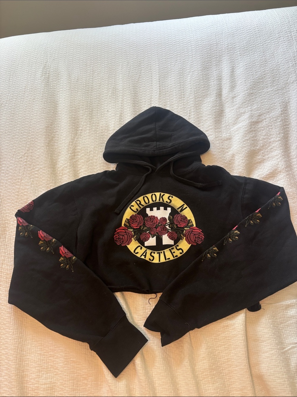Women’s Crooks & Castles Cropped Hoodie from Boathouse